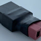 Black XT90 / XT-90 Male to Female T-Plug (Deans Style) No Wires Adapter