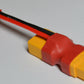 XT60 Connector with in-line JST Connector / Adapter - 5CM / 20awg Wire