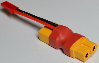 XT60 Connector with in-line JST Connector / Adapter - 5CM / 20awg Wire