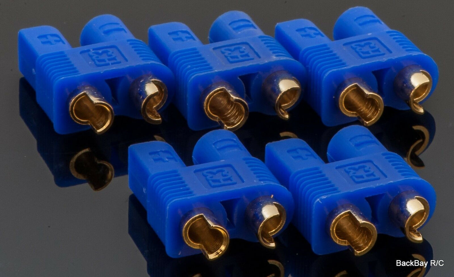 5 Pack: EC3 Female Pre-Installed in Plastic Housing