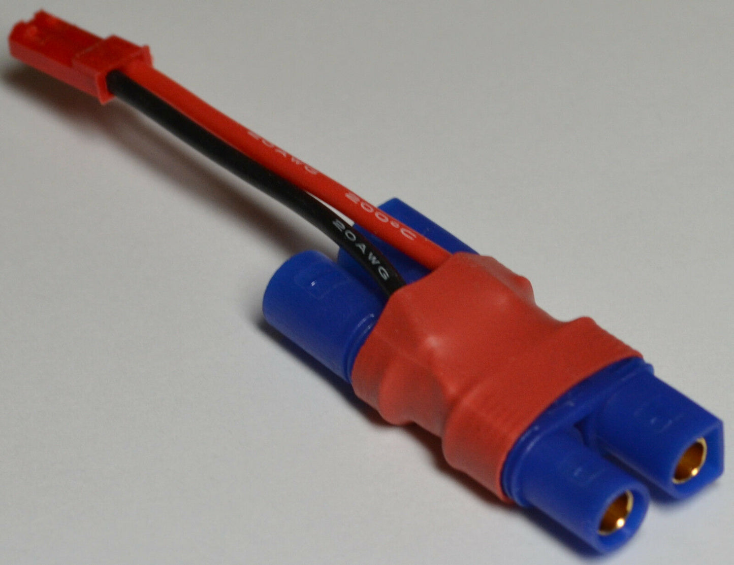 EC3 Connector with in-line JST Connector / Adapter - 5CM / 20awg Wire