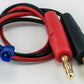 EC2 Male To 4mm Bullet - 30CM 20awg