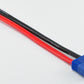 EC3 Male - 10CM 14awg Silicon Wire