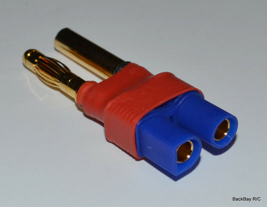 No Wires Connector - 4MM Male to Female EC3 Adapter