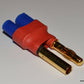 No Wires Connector - 4MM Male to Female EC3 Adapter