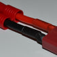 Super Tigre Adapter: 3.5MM Male Bullets to Female T-Plug - 2.5CM 14awg