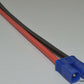EC2 Male - 10CM 16awg Silicon Wire