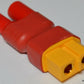 No Wires Adapter: HXT 3.5MM Male Bullet to Female XT60 - Hyperion / Walkera Lipo
