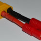 Super Tigre Adapter: 3.5MM Bullets Male to Female XT60 - 2.5CM 14awg