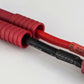 HXT 4MM Male to Female T-Plug - 3CM / 14awg Wire