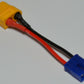 EC2 Male To Female XT60 - 5CM 20awg Wire