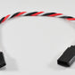 Futaba Twisted 22awg Servo Extension Lead - 15CM / 30CM