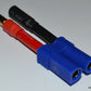 5.5MM Male To Female EC5 - 2.5CM 10awg Wire