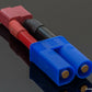 EC5 Male To Female T-Plug - 2.5CM 10awg Wire