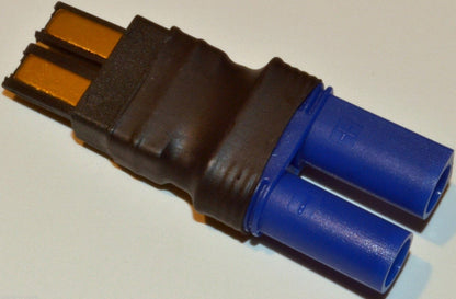 Male TRX to EC5 Female No Wires Lipo Battery Adapter