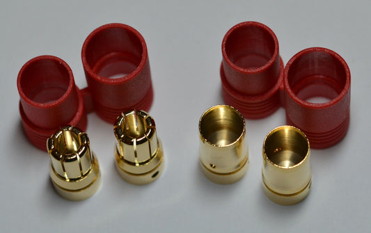 HXT 8MM Bullet Connector Plug & Housing Set